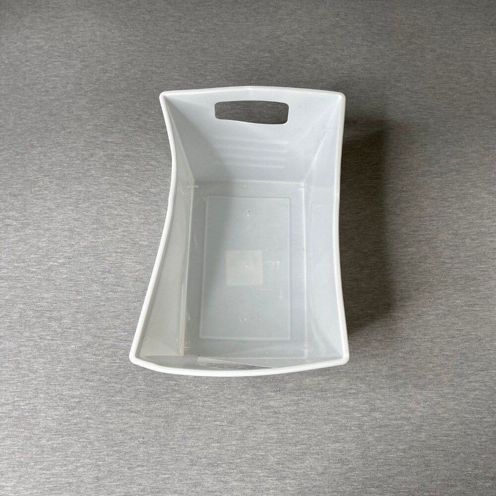 Room 2 Room 8”x 12” White Organizational Storage Bin Box